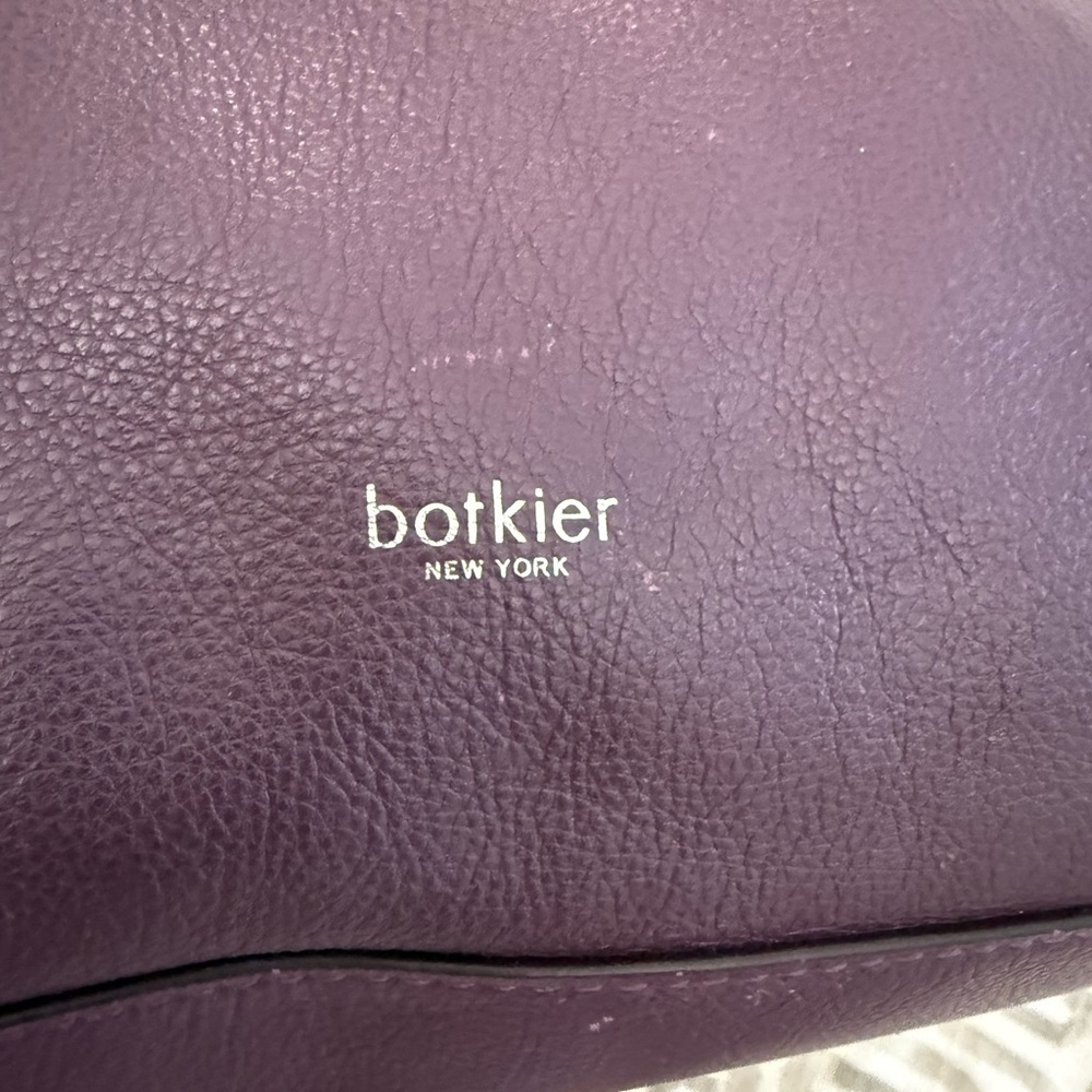 Botkier Dark Purple Satchel Bag - Picture 6 of 13